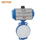 Pnevmatik PTFE qoplamali kapalak vana