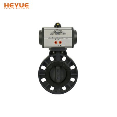 Pnevmatik PVX kapalak vana